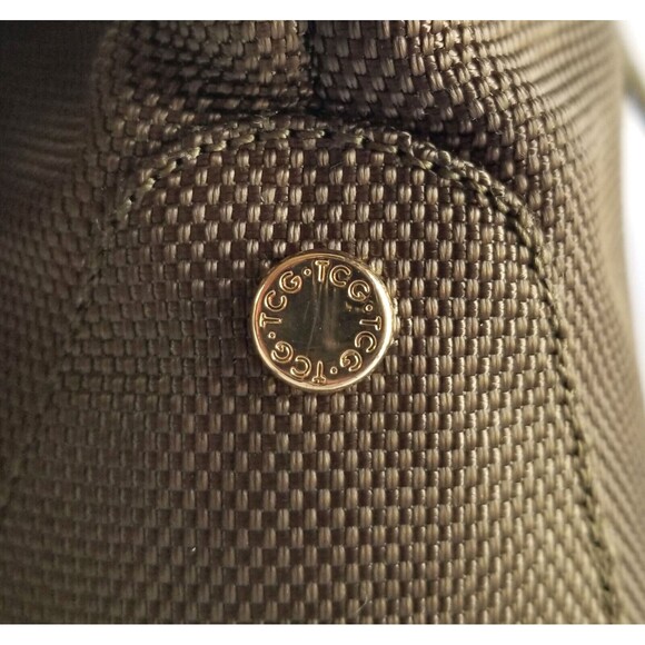 TCG Bomber Jacket Green Canvas Mid Top Zipper Lifestyle Sneakers Shoes Sz 44 11 - Picture 14 of 16